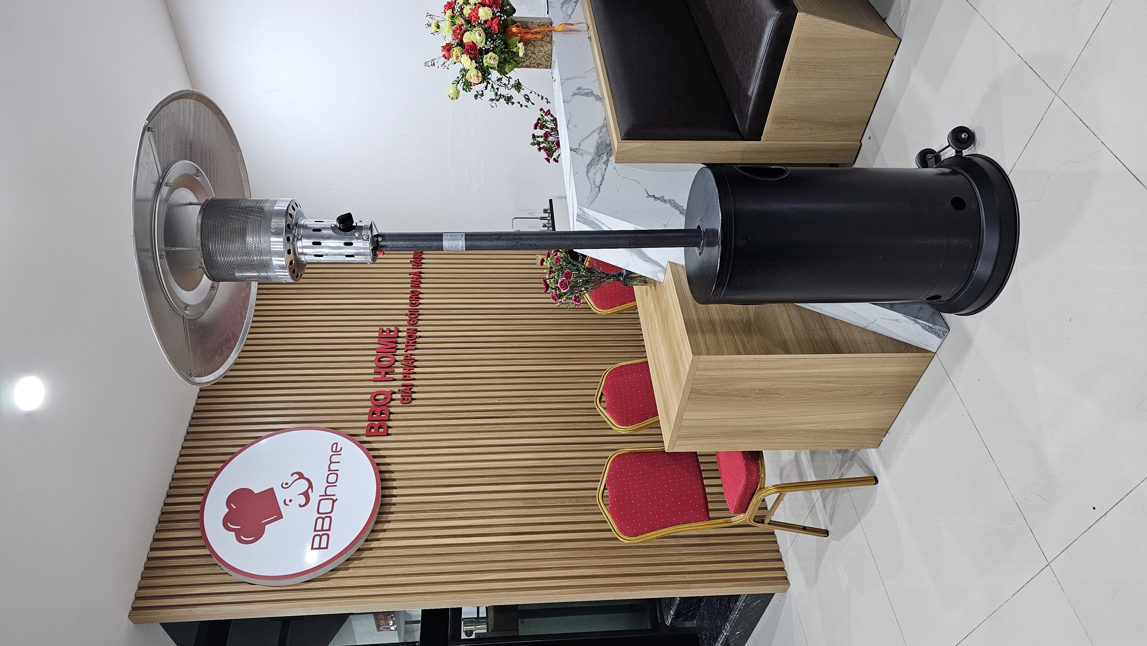 Cây sưởi ga - Lựa chọn cho nhà hàng, cafe ngoài trời