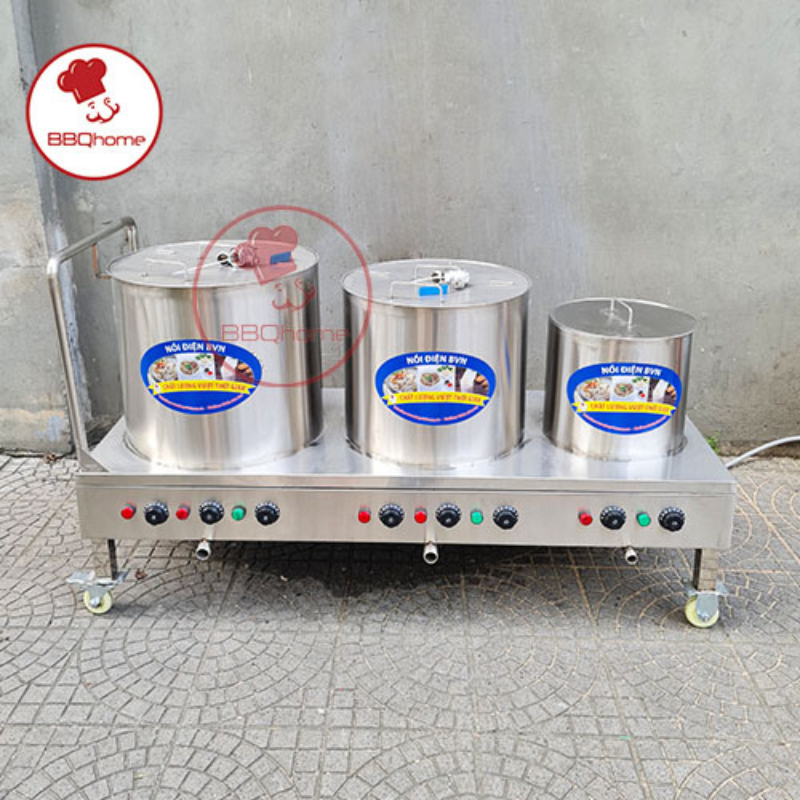 Cấu tạo chi tiết của nồi phở và chức năng của từng bộ phận