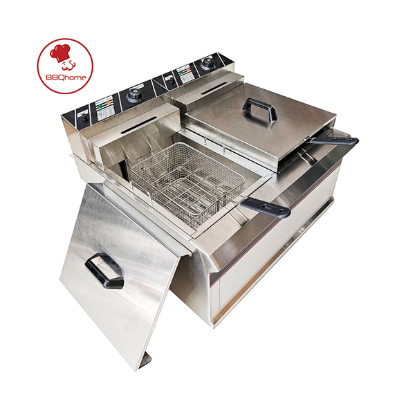 Bếp chiên đôi 25 lít cao cấp