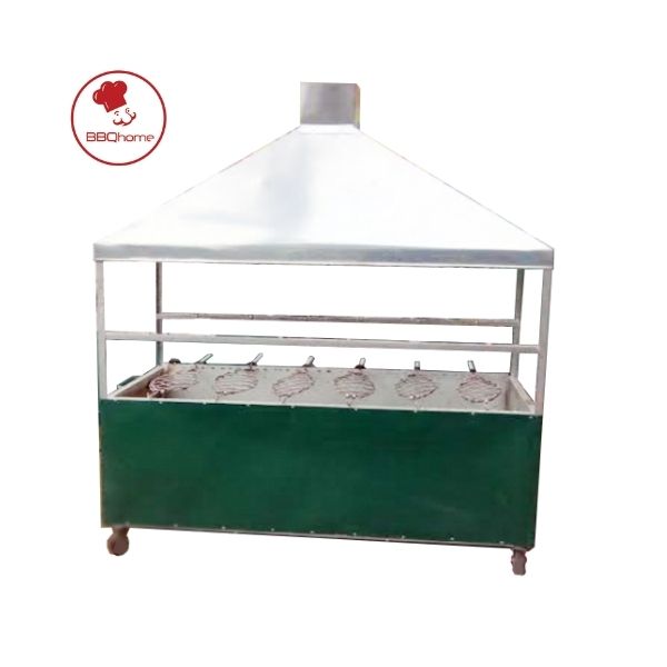 Lò Quay Lợn - Gà Lót gạch chịu nhiệt