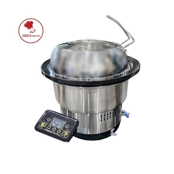 Nồi Lẩu Hơi Kính Sứ BES-107