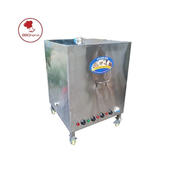 NỒI ĐIỆN VUÔNG NẤU BÁNH CHƯNG, HỦ TIẾU, PHỞ 300L